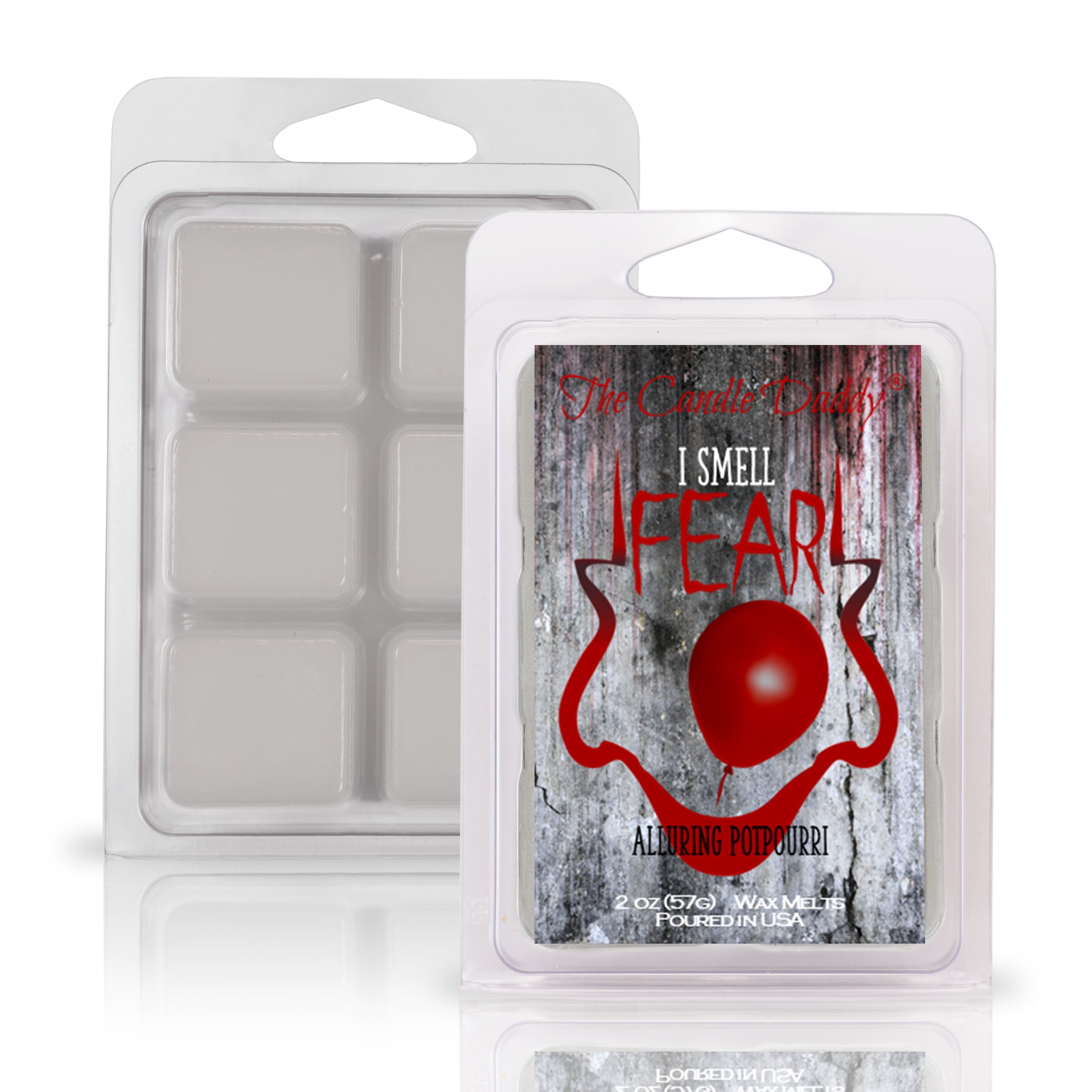 I Smell Fear - Alluring Potpourri Scented Movie Wax Melt - 1 Pack - 2 Ounces - 6 Cubes - Walmart.com