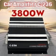 thumbnail image 3 of 2-Channel Car Audio Amplifier 3800W High-Power Amp. Two-Way Stereo Power Amplifier, 3 of 6