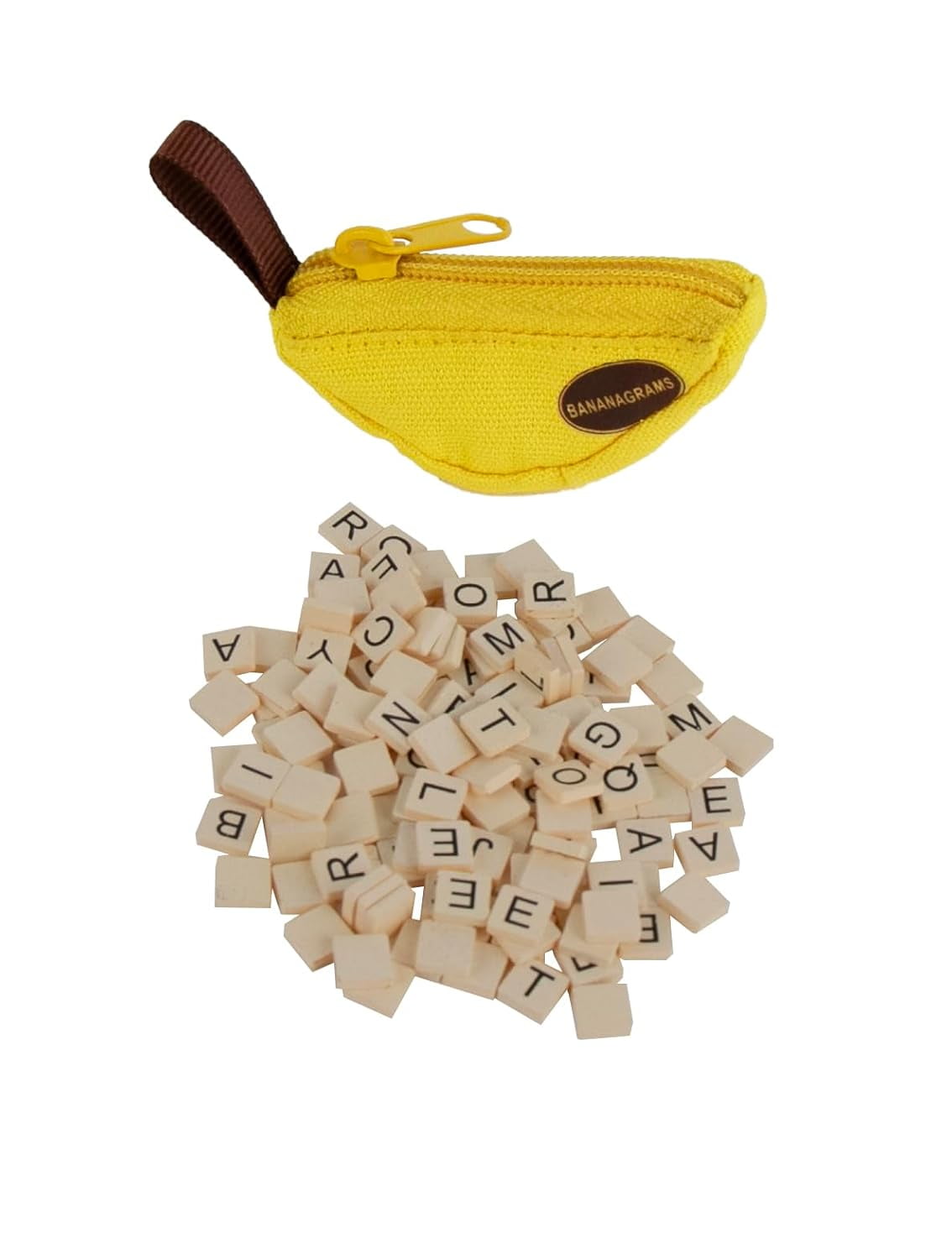 World’s Smallest Bananagrams Game – Mini Anagram Word Puzzle