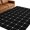Black, variant on Round Area Rugs 4Ft, Red Gingham Non-Slip Washable Circle Rugs Carpet, Modern Minimalist Geometric Plaid Indoor Outdoor Rug Floor Mats Throw Runner for Bedroom Living Room Bathroom