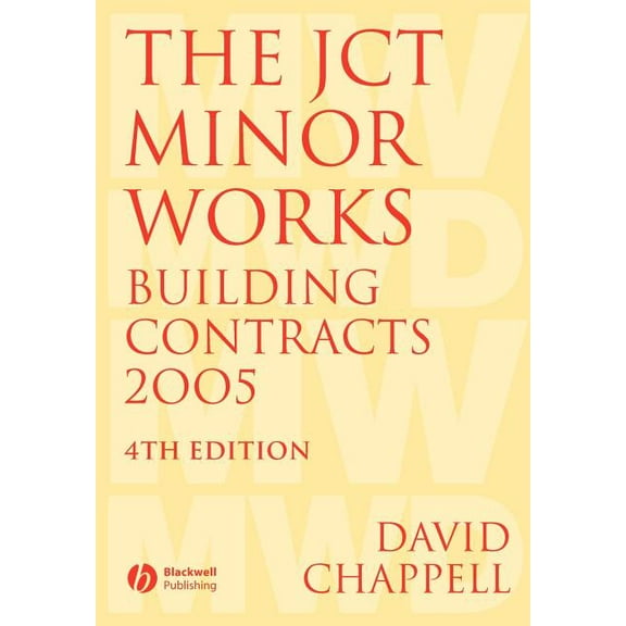 The Jct Minor Works Building Contracts 2005 (Paperback)