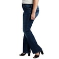 thumbnail image 3 of Silver Jeans Co. Women's Plus Size Suki Mid Rise Bootcut Jeans Waist sizes 12-24, 3 of 3