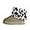 Khaki, variant on Classic Warm Ankle Snow Booties with Fur Lining Winter Women's Waterproof Lightweight Anti Slip Ankle Snow Boots for Women Platform Slip on Shoes