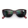 thumbnail image 2 of Women Bifocal Reading Sunglasses Reader Glasses Cateye Vintage Jackie O Leopard, 2 of 4