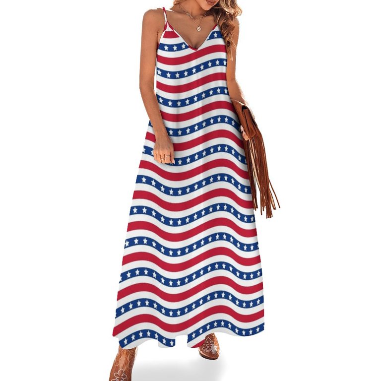 Sleeveless Dress Dual Teepees With Southwest Sunset clothing women summer evening  dress elegant wo - Walmart.com