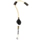thumbnail image 3 of Correa para el cuello del saxofón universal ajustable y acolchada para principiantes (barítono) Oro, 3 of 9