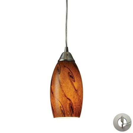 

Elk Home 5-Inch Wide Galaxy Mini Pendant Transitional Satin Nickel
