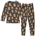 thumbnail image 3 of Boys Pajamas Girls Pajama Cute Dog Cute Comfortable Cotton Two-piece Pajama Set, 3 of 7