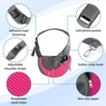 thumbnail image 4 of YUDODO Pet Dog Sling Carrier Malla Transpirable Viaje Seguro Sling Bag Carrier para Perros Gatos, 4 of 5