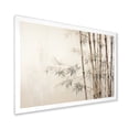thumbnail image 5 of Designart "Serenity In Beige Minimalism With Bamboo IV" Bamboo Picture Framed Wall Decor, 5 of 5