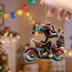 thumbnail image 1 of pstuiky Colgante plano 2D de acrílico navideño - Colgante para coche navideño - Adorno colgante para árbol de Navidad, 1 of 5