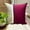 Cranberry, variant on The HomeCentric Decorative Fuchsia 26"x26" (65x65 cm) Euro Size Shams, Silk & Linen Patchwork & Colorblock Euro Shams For Sofa, Solid Color Pattern Modern Style - Fuchsia Silkastic