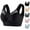 11# Black, variant on Seamless Powerful Push Up Wireless Bra Lift Full-Figure Posture Correcting Bra Ice Silk Anti Sagging Bra Pink L