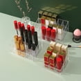 thumbnail image 4 of Versatile Acrylic Lipstick Organizer Clear Makeup Holder For Lipsticks and Lip Gloss with Multiple Slot Configurations to Organize Beauty Products and Makeup, 4 of 4