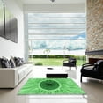 thumbnail image 6 of Ahgly Company Indoor Rectangle Patterned Stoplight Go Green Area Rugs, 8' x 12', 6 of 6