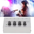 thumbnail image 4 of Ultra Compact Headphone Amplifier, 4 Channel Stereo 100-240V Headphone Accessories Portable Metal  for Stage EU Plug,US Plug, 4 of 7