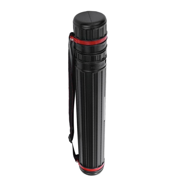 Tubo de almacenamiento de dibujos,Tubo para póster con correa para almacenamiento y dibujo,Portadocumentos telescópico para pintar,Estuche portátil expandible para proteger obras de arte