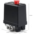 thumbnail image 4 of Air Pressure Regulator 220V Air Compressor Valve 4 Holes Air Compressor Switch for Rapid Pressure Reduction, 4 of 4