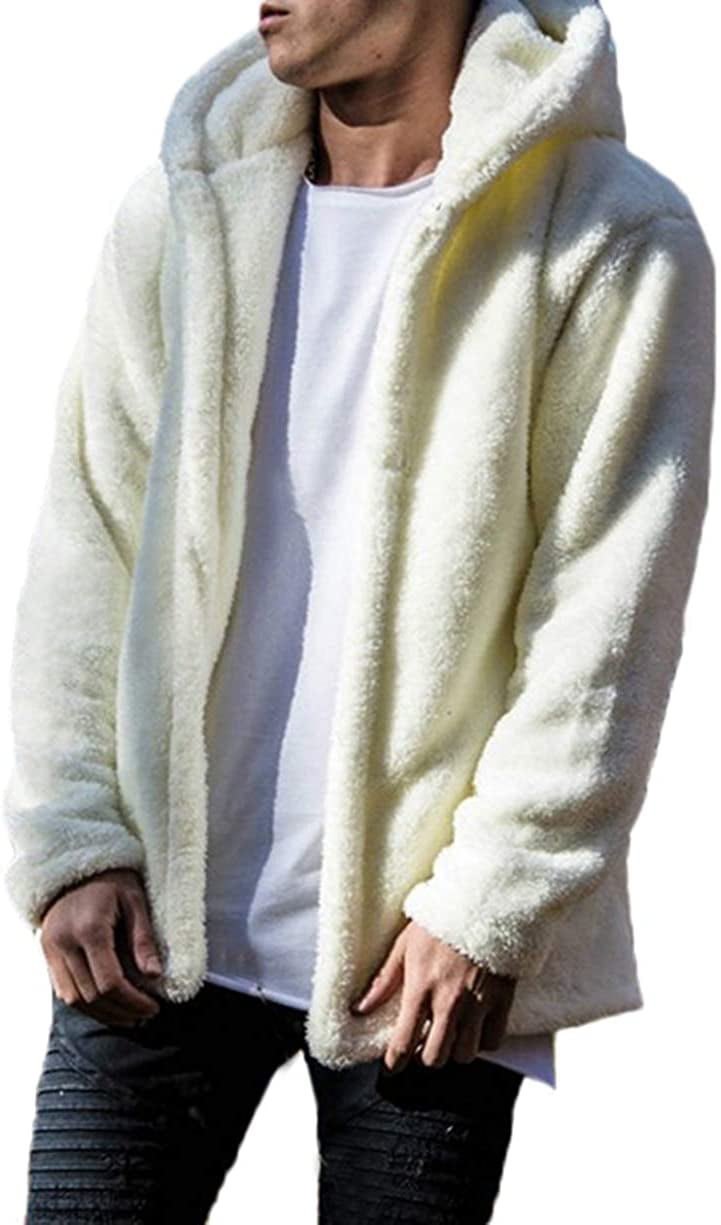 fuzzy sherpa cardigan