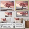 thumbnail image 4 of Designart "Ephemeral Glow Sky Photo" Landscapes Trees Floater Framed Canvas Wall Art, 4 of 7