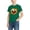 E241-Green, variant on hengsof Boys' Short Sleeve Soccer T-Shirt Breathable Quick Dry Children's Sports Top Casual Loose Round Neck Shirt for Ages 2-13