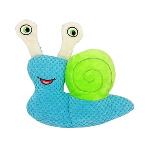 LSLJS Dog Enrichment Toys, Plush Snail Toy, Plush Dog, Small Voice Snail Pet, Snail-Shaped Pet Toy