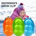 thumbnail image 2 of Fridja Snow Snowball Maker Clip Maker Animal Shaped Snow Sand Mold Tool Winter Kids, 2 of 6