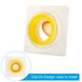 thumbnail image 6 of Uxcell 3"-5" Backdraft Damper ABS Flexible Airflow Inline Backflow Duct Adaptor 2 Set, 6 of 6