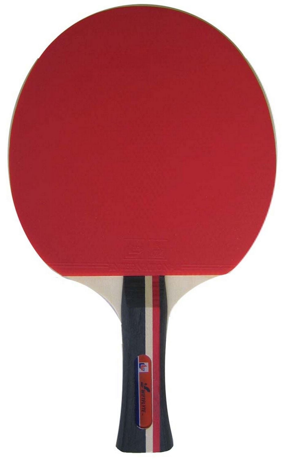 Ensemble de raquettes de tennis de table Swiftflyte Cyclone, ensemble ping-pong de 14 pièces avec 2 raquettes en bois et 12 balles