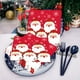 thumbnail image 5 of xihome Paquete de 20 servilletas de papel navideñas con diseño de Pap Noel y copos de nieve para fiestas navideñas. Ideales para decorar la mesa en estas fechas., 5 of 6