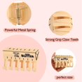 thumbnail image 3 of Hair Claw Clip PERSONFUN - Manteca de acetato personalizada, 3 of 7