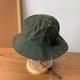 thumbnail image 3 of Vikbar bred brättad Bucket Hat Solhatta gräs fä, 3 of 3