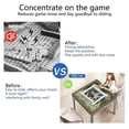 thumbnail image 5 of Albert Racine Famous Painting Mahjong Mat for Table, 31.5*31.5in Anti Slip American Mahjong Table Cloth, Noise Reduction, Neoprene Mah jongg Mat with Carrying Bag & 3 Dices for Board Tile Games Mats, 5 of 7