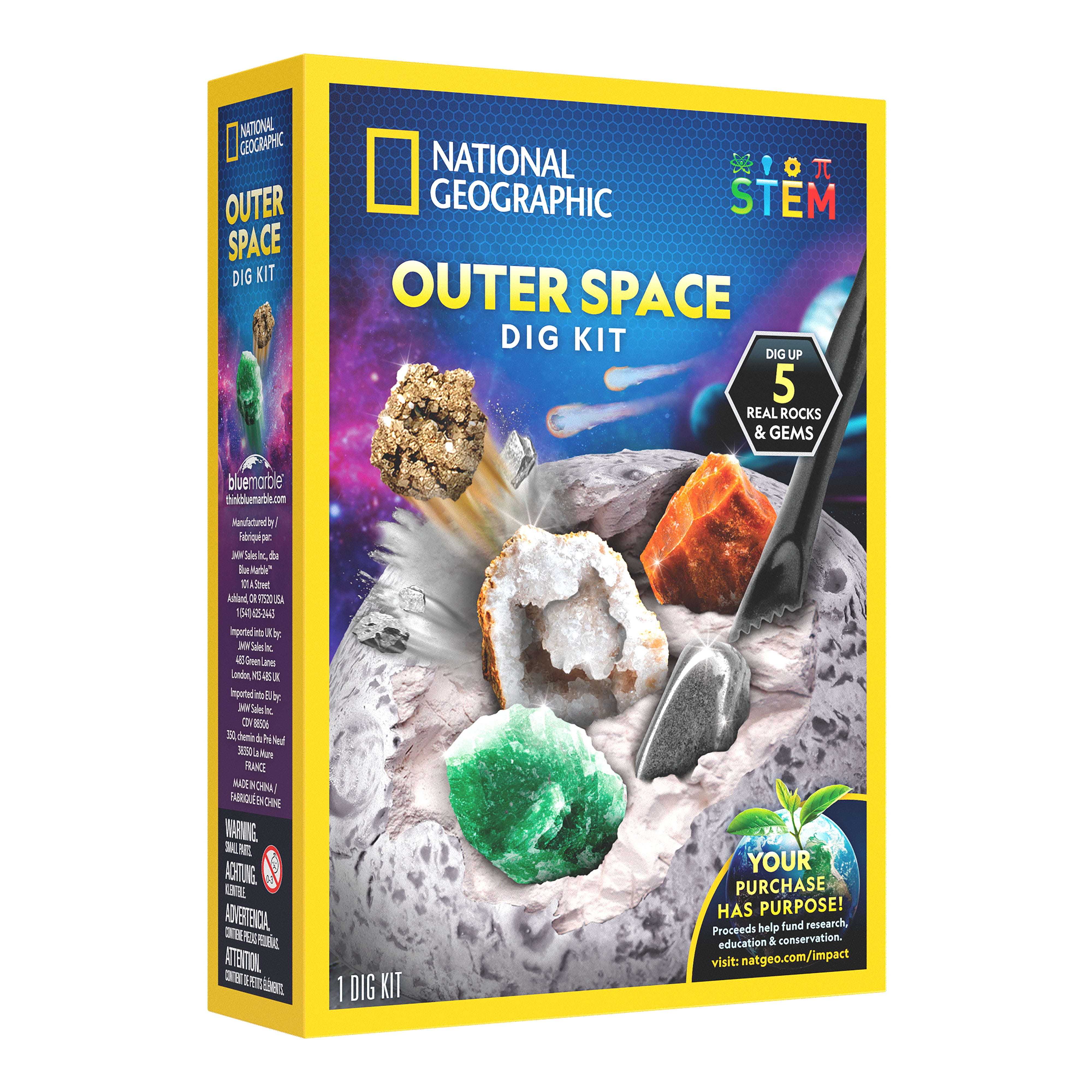 Kit de fouilles spatiales NG Kit de fouille de l’espace pour enfants