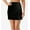 Black, variant on Women's Shadowline 2715 Nylon Essentials 15 Inch Half Slip (White L)