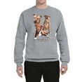 thumbnail image 2 of If It's Not a Pitbull It's Just a Dog Gift | Mens Dog Lover Crewneck Graphic Sweatshirt, Heather Grey, X-Large, 2 of 3