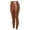 Bronze, variant on Leather Leggings Stretch High Waisted Pleather Pants Leather Bottoms for Women Casual Wear,Red,S