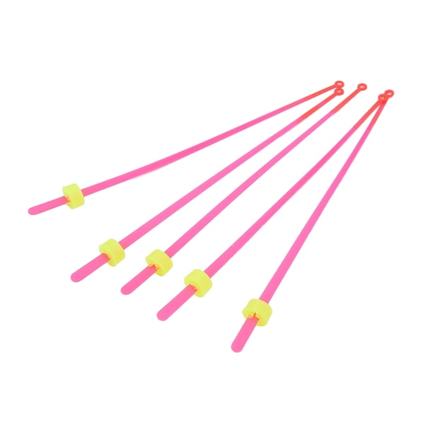 Rebanada de punta de caña de pescar en hielo, 5 unids/set, piezas de caña de pescar extensibles para pesca en hielo, punta de caña de pescar en hielo, durabilidad probada en el tiempo