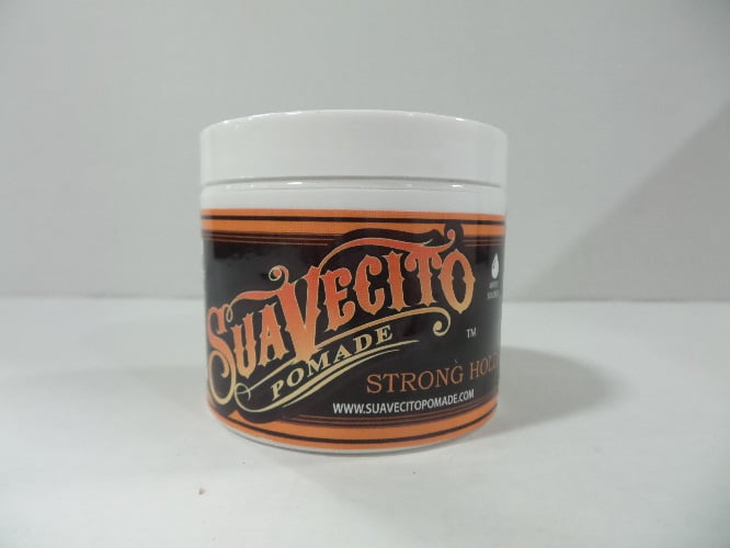Suavecito Pomade Strong Hold, 4 oz Pack of 2