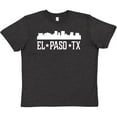 thumbnail image 3 of Inktastic El Paso Texas Skyline TX Cities Youth T-Shirt, 3 of 5