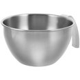 thumbnail image 4 of Bol de acero inoxidable con asas, vaso medidor, cuencos pequeños con boquilla vertedora y báscula para repostería y cocina en casa., 4 of 7