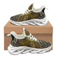thumbnail image 1 of Polynesian Pattern Woman Autumn Winter Wear-Resistant Platform Shoes Lace Up Basketball Sneakers Non-slip Footwear Custom Image, 1 of 5