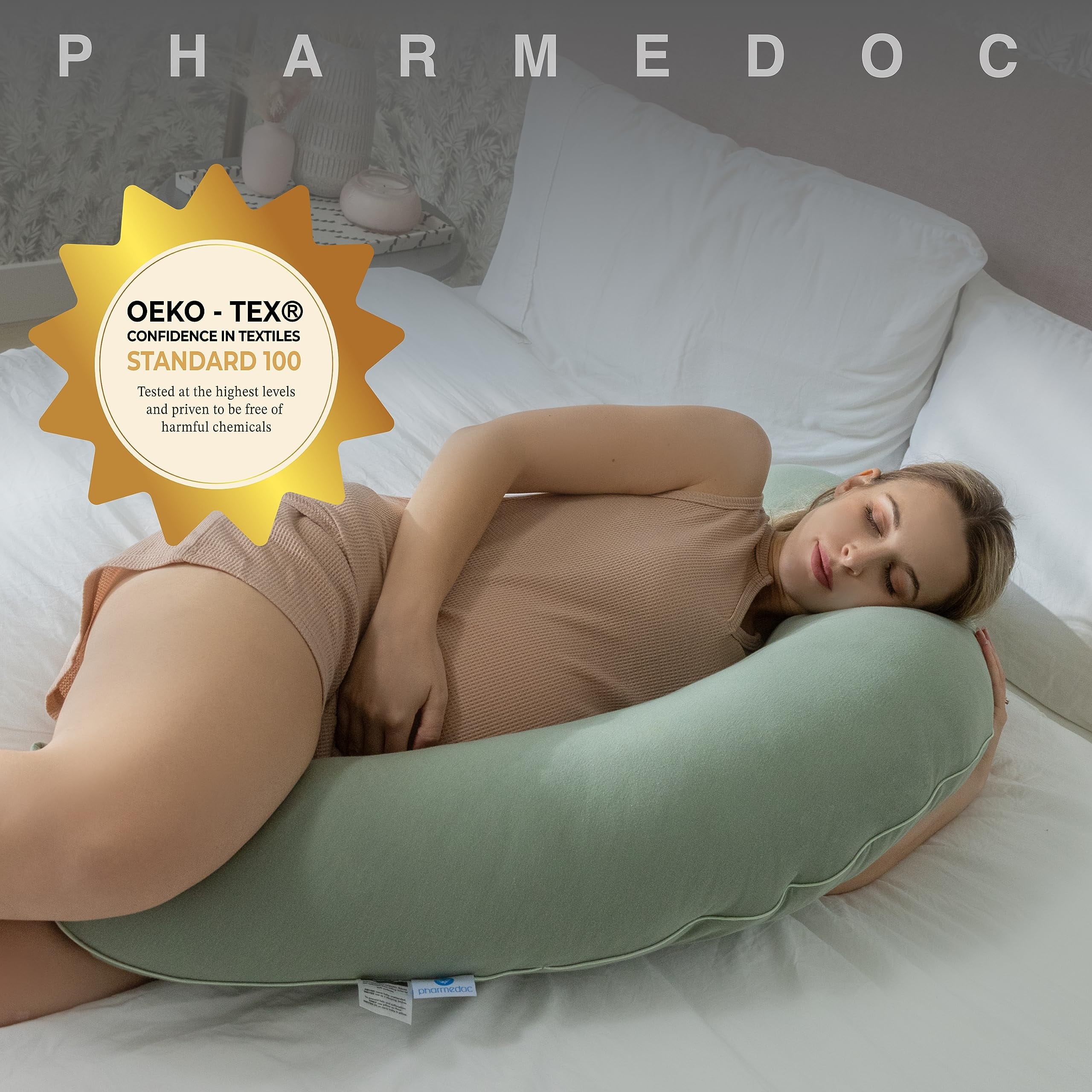Pharmedoc Pregnancy Pillows, Shredded Memory Foam, Maternity Pillow For  Sleeping - Sage : Target