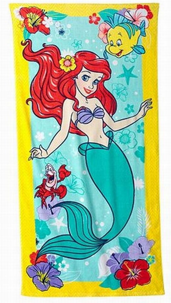 ariel beach towel