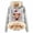 Light Gray, variant on Women Christmas Outfit Western Christmas Print Women's Hooded Sweatshirt Festive Holiday Girly Cozy Pullover Top Gray M