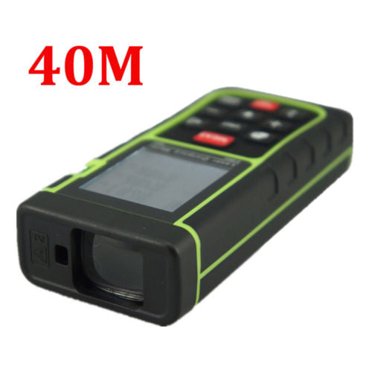 40m/131 Pieds Mini Distancemètre Numérique Laser Télémètre Mesure Diamètre