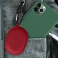 thumbnail image 3 of Étui de Protection en Silicone pour Écouteurs avec Crochet pour Beats Studio Buds (Bourgogne), 3 of 8