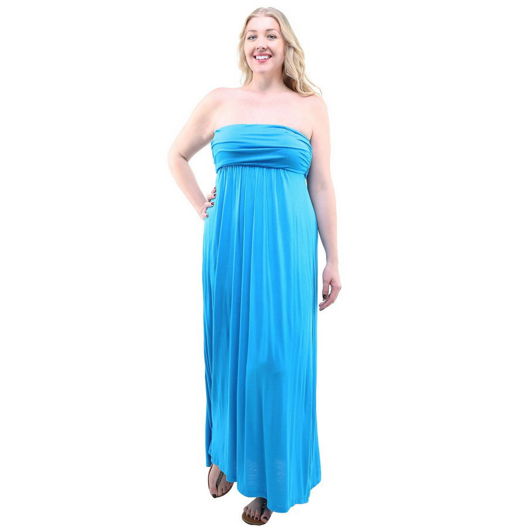 Women's Plus Maxi Tube Dress