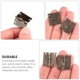 thumbnail image 3 of HINTRMENT 20Pack Small Cupboard Hinges for Wooden Boxes Rectangular Shape 1x0.9x0.1in, 3 of 5