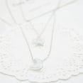thumbnail image 6 of UDIYO Women's Sexy Star Moon Double-Layer Vertical Drop Bar Pendant Charm Necklace, 6 of 6